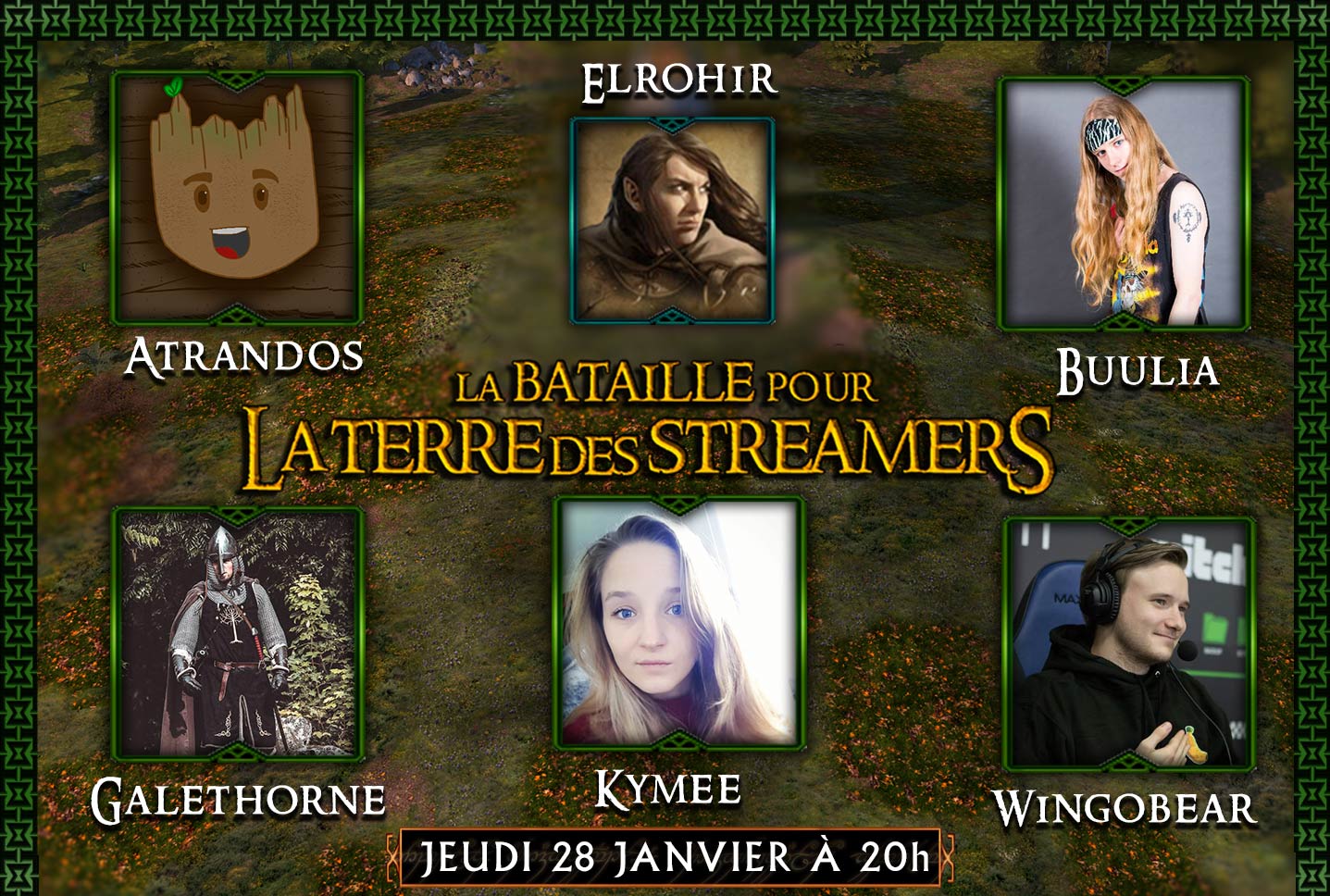 Edition 1 : La Bataille pour la Terre des Streamers