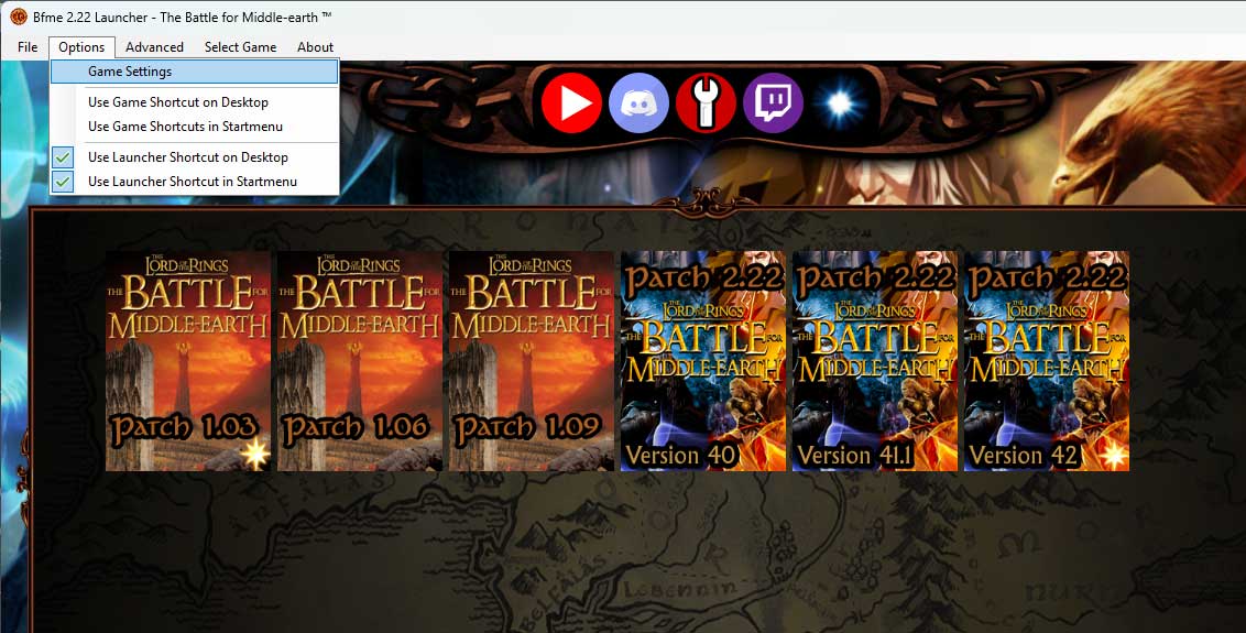 Patch Launcher BFME
