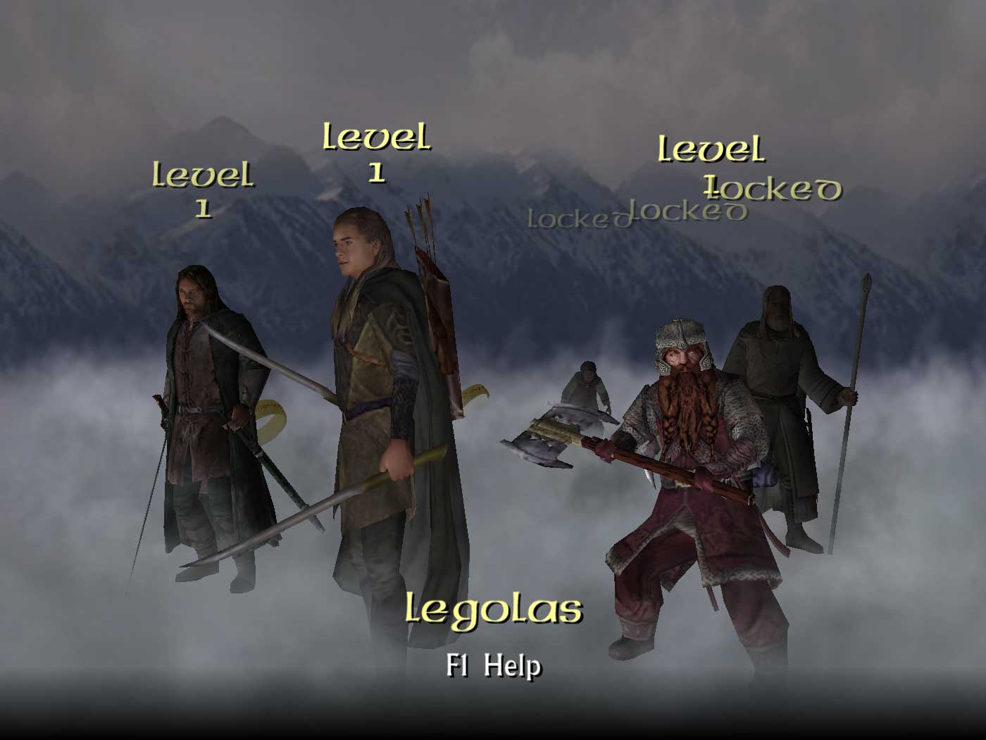 Aragorn, Legolas et Gimli