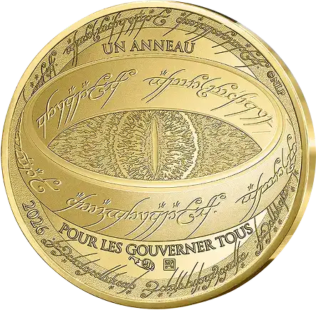 Anneau unique Le Seigneur des Anneaux Monnaie de Paris