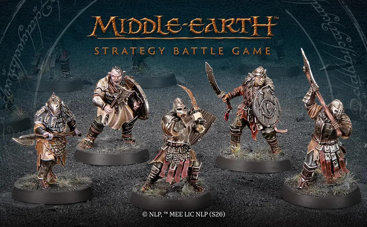 Les nouveaux Guerriers Orques du Mordor du Middle-earth Strategy Battle Game