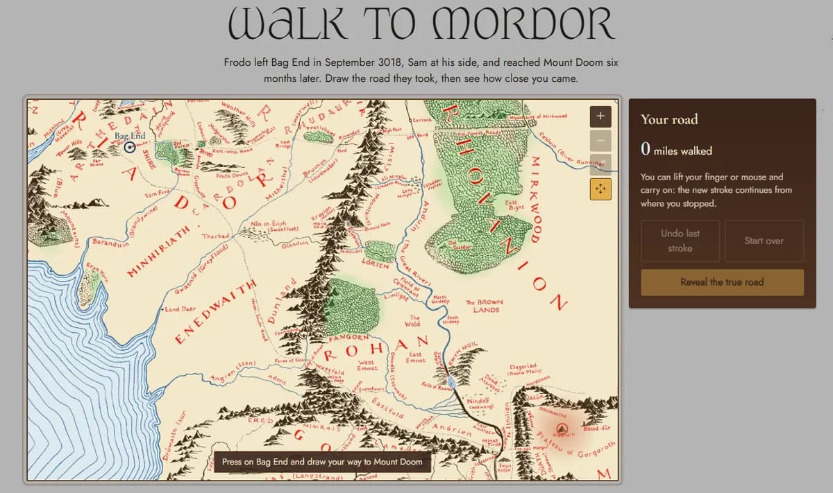 Walk to Mordor