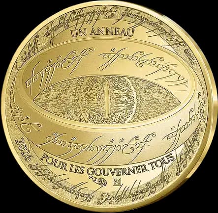 Anneau unique Le Seigneur des Anneaux Monnaie de Paris
