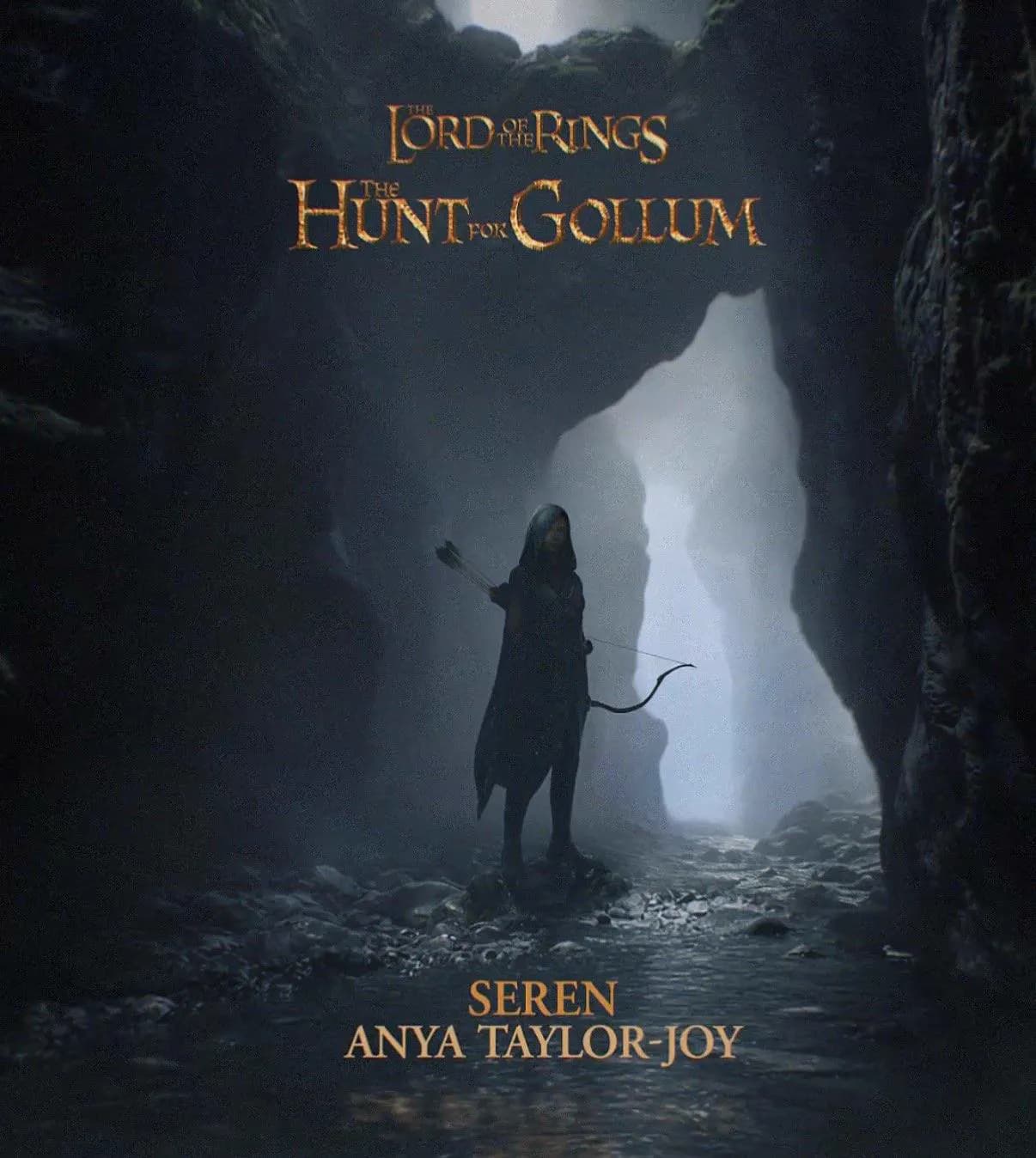 Anya Taylor-Joy dans le rôle de Seren pour The Hunt for Gollum