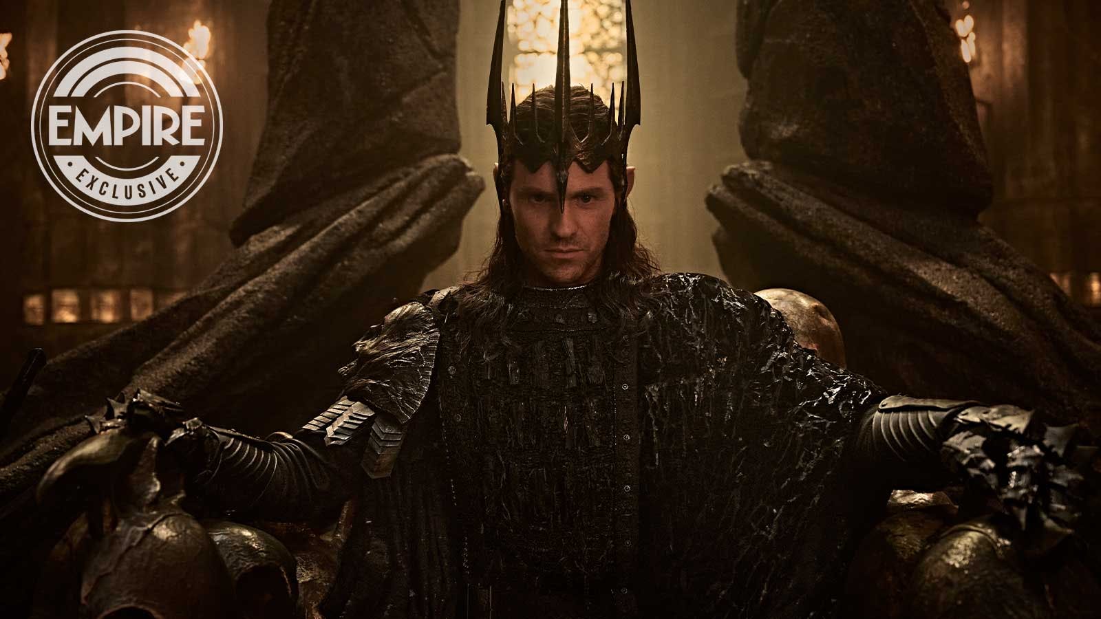 Sauron dans son antre de Barad-dûr