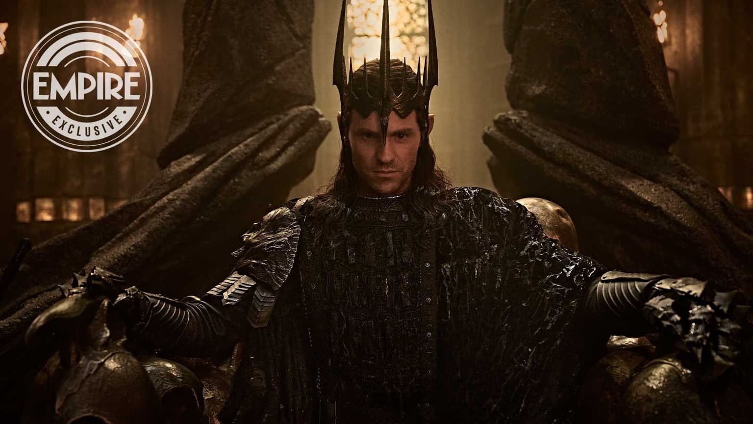 Sauron dans son antre de Barad-dûr