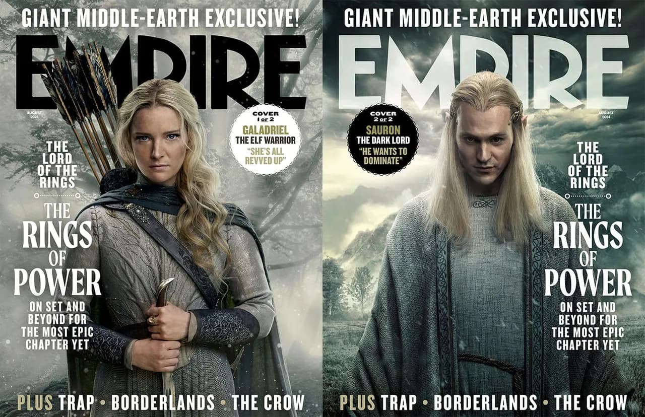 Les couvertures d'Empire consacrées à la saison 2