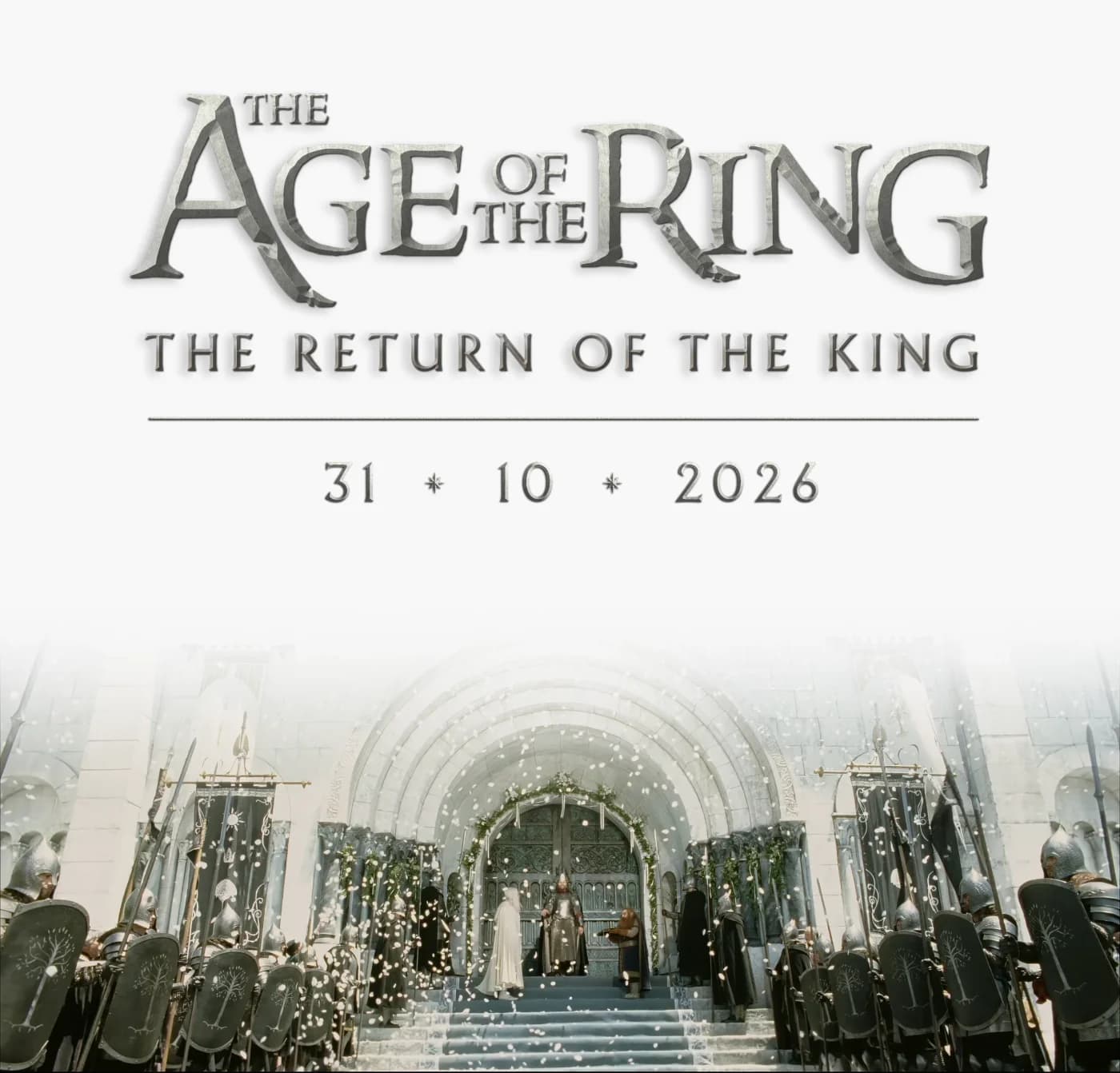 Annonce d'Age of the Ring 10.0 : The Return of the King, le 31 octobre 2026