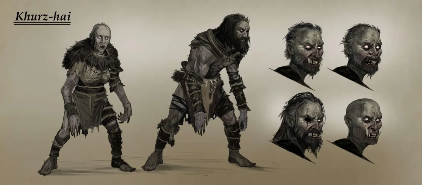 Concept art des Khurz-hai