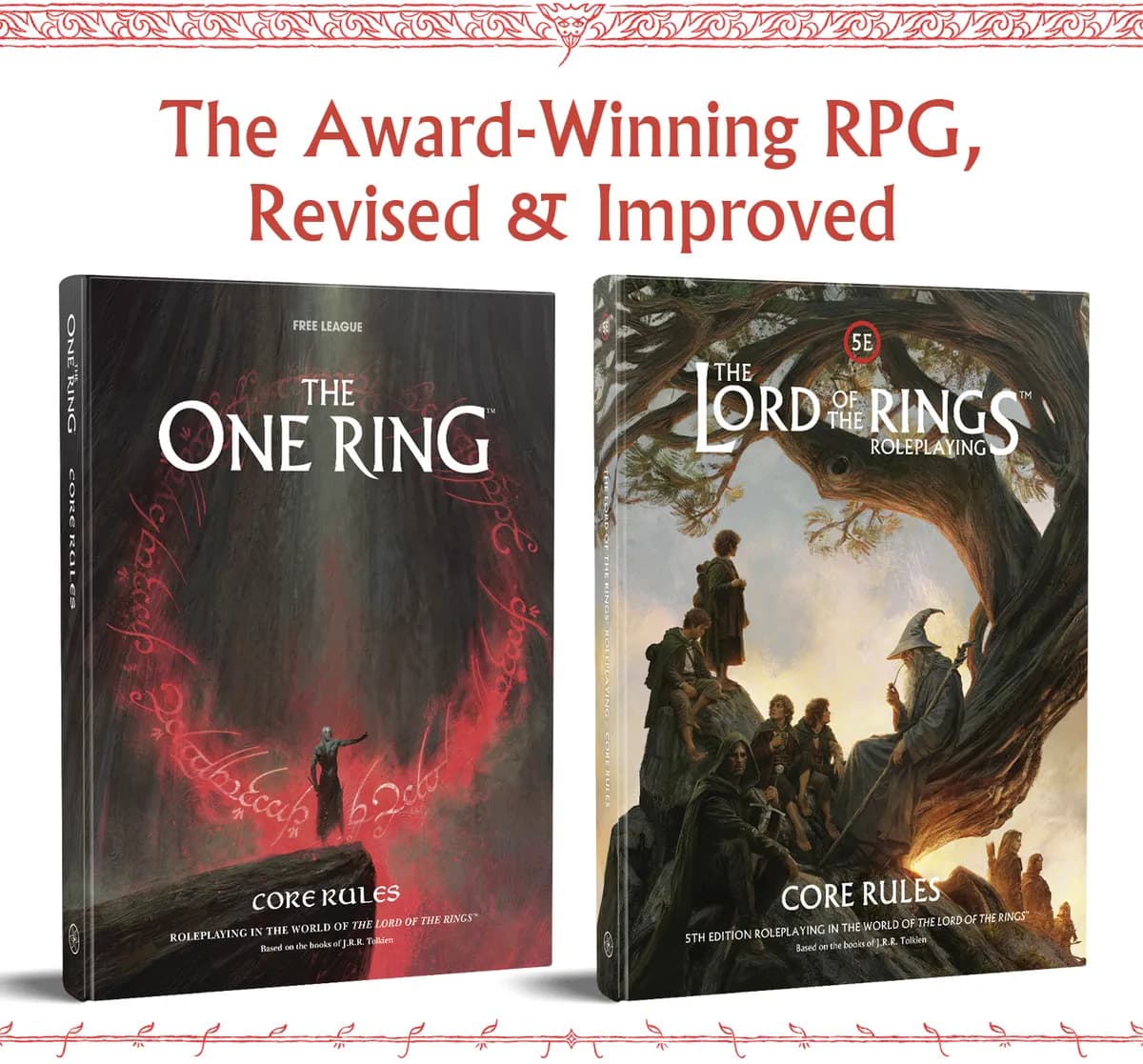 Les règles révisées de The One Ring et de The Lord of the Rings Roleplaying 5E