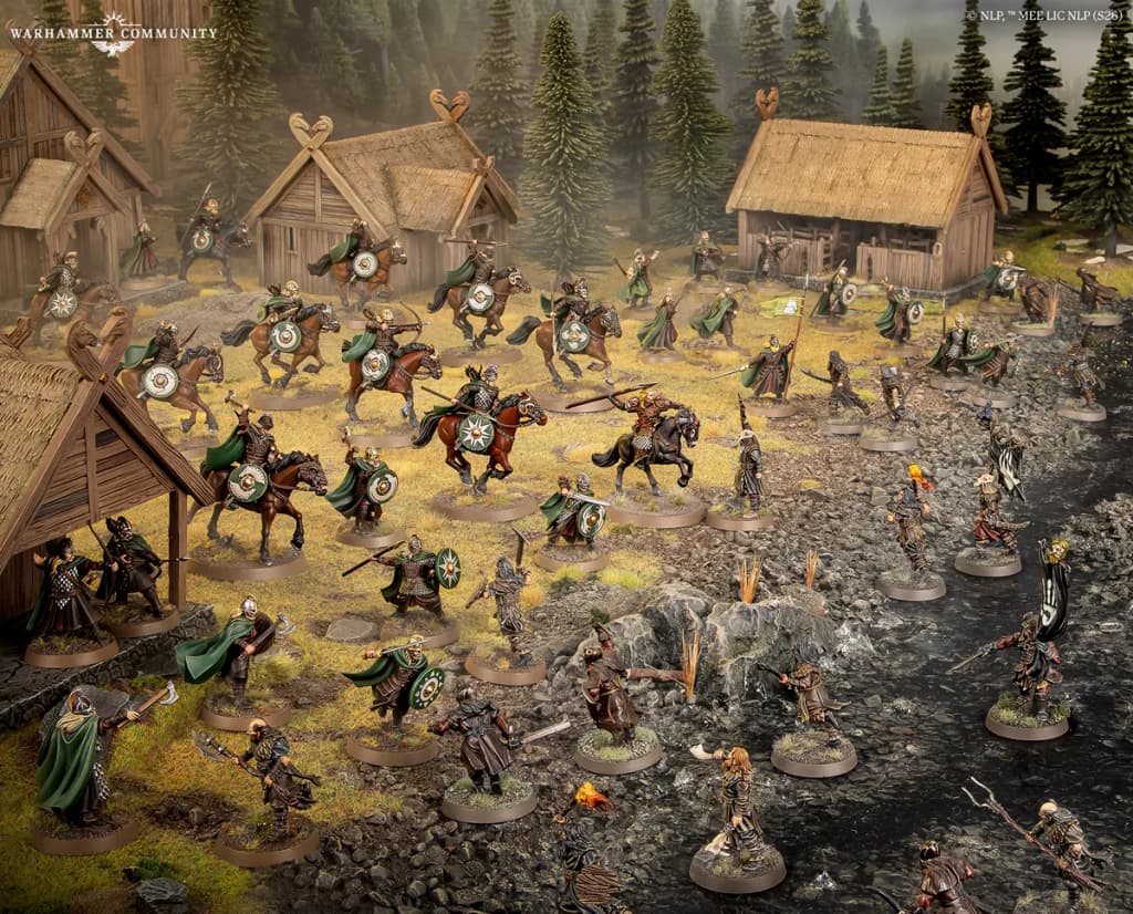 Warhammer : The Burning of the Westfold, le nouveau supplément du Rohan pour le MESBG