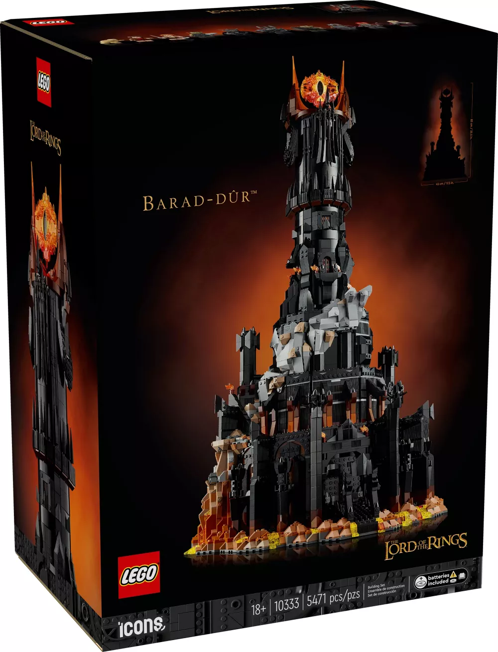 LEGO Icons : Barad-dûr (10333)