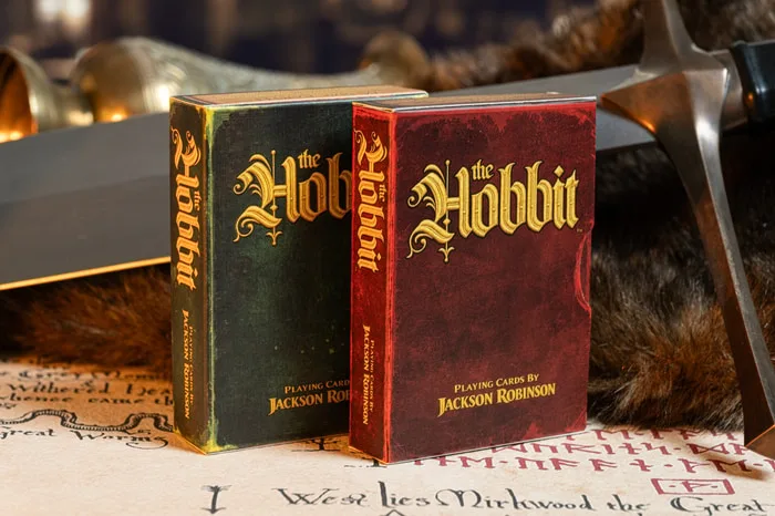 Le Hobbit en cartes à jouer : Jackson Robinson prépare deux jeux aquarellés sur Kickstarter