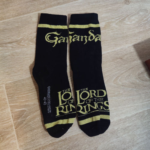 Des Chaussettes Seigneur des Anneaux